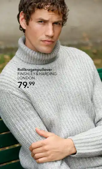 Peek & Cloppenburg Hamburg Rollkragenpullover FINSHLEY & HARDING LONDON Angebot