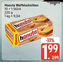 Edeka Hanuta Waffelschnitten Angebot