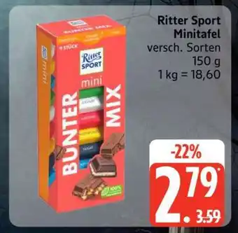Edeka Ritter Sport Minitafel Angebot