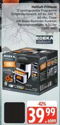 Edeka Heißluft-Fritteuse Angebot