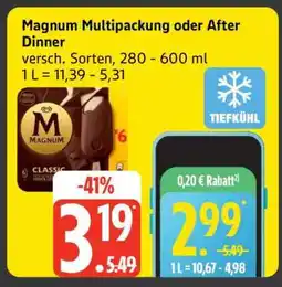 Edeka Magnum Multipackung oder After Dinner Angebot