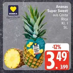 Edeka Ananas 'super sweet' Angebot