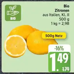 Edeka Bio-Zitronen Angebot