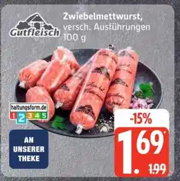 Edeka Zwiebelmettwurst Angebot