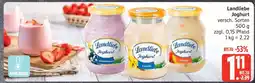 Edeka LANDLIEBE Joghurt Angebot