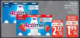 Edeka Danone Actimel Drink Angebot