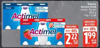 Edeka Danone Actimel Drink Angebot