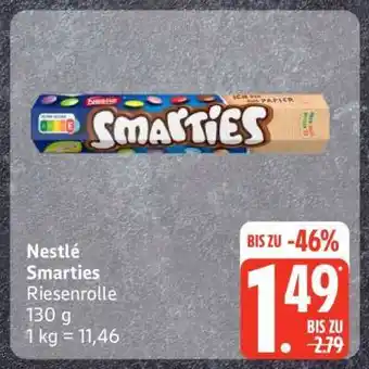 Edeka Nestlé Smarties Riesenrolle Angebot