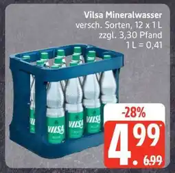 Edeka Vilsa Mineralwasser Angebot