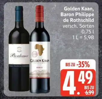 Edeka Golden Kaan, Baron Philippe de Rothschild Angebot