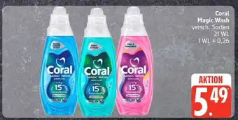 Edeka CORAL Magic Wash Angebot