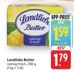 Edeka Landliebe Butter Angebot