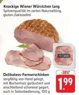 Edeka Delikatess Farmerschinken Angebot