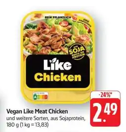 Edeka Vegan Like Meat Chicken Angebot