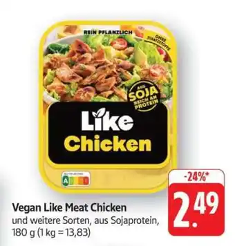 Edeka Vegan Like Meat Chicken Angebot