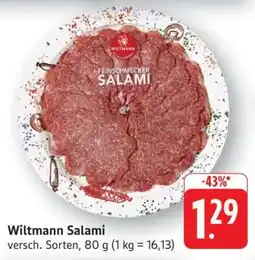 Edeka Wiltmann Salami Angebot