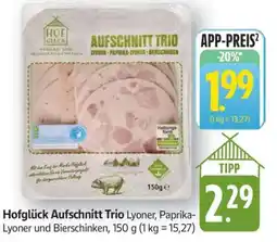 Edeka Hofglück Aufschnitt Trio Angebot