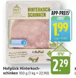 Edeka Hofglück Hinterkochschinken Angebot