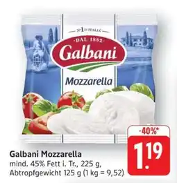 Edeka Galbani Mozzarella Angebot