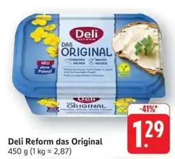 Edeka Deli-Reform das Original Angebot