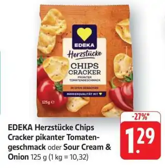 Edeka EDEKA Herzstücke Chips Cracker Angebot