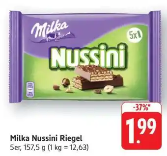 Edeka MILKA Nussini Riegel Angebot