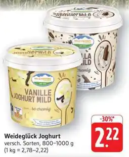 Edeka Weideglück Joghurt Angebot