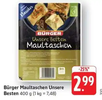 Edeka Bürger Maultaschen Unsere Besten Angebot