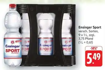 Edeka Ensinger Sport Angebot
