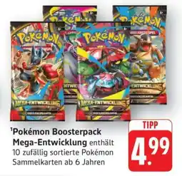 Edeka POKÉMON Boosterpack Mega-Entwicklung Angebot