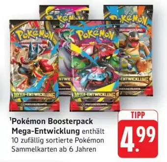 Edeka POKÉMON Boosterpack Mega-Entwicklung Angebot