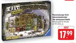 Edeka Ravensburger Exit Adventskalender Die verlassene Fabrik Angebot