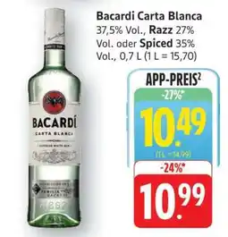 Edeka BACARDI Carta Blanca Angebot
