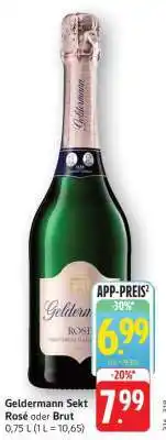 Edeka Geldermann Sekt Rosé oder Brut Angebot