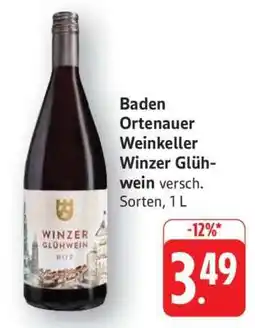 Edeka Baden Ortenauer Weinkeller Winzer Glühwein Angebot