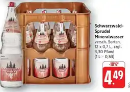 Edeka Schwarzwald-Sprudel Mineralwasser Angebot