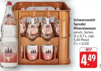 Edeka Schwarzwald-Sprudel Mineralwasser Angebot