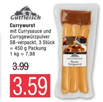 Marktkauf Gutfleisch Currywurst Angebot