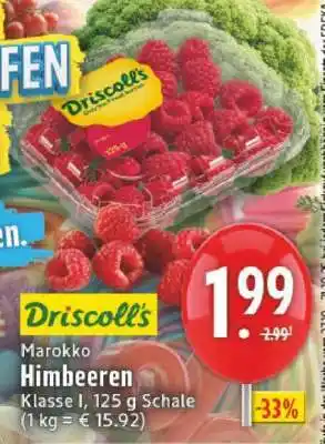 Edeka Driscoll’s Himbeeren Angebot