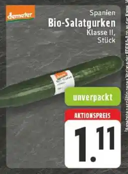 Edeka Bio-Salatgurken Angebot