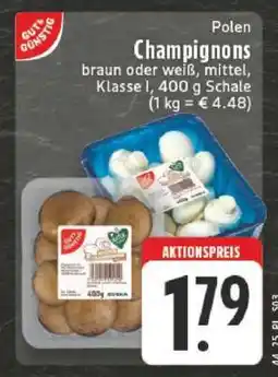 Edeka Champignons Angebot