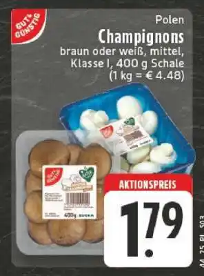 Edeka Champignons Angebot