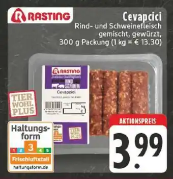 Edeka Rasting Cevapcici Angebot