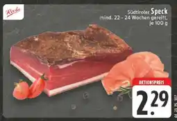 Edeka Südtiroler Speck Angebot