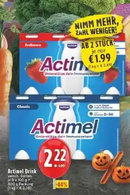 Edeka ACTIMEL Drink Angebot