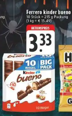 Edeka FERRERO Kinder Bueno Angebot