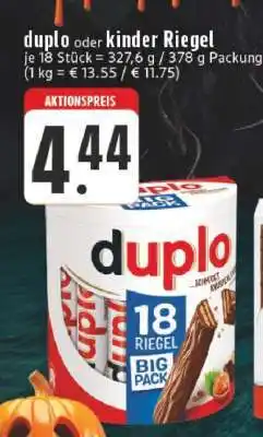 Edeka Duplo oder Kinder Riegel Angebot