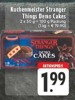 Edeka Kuchenmeister Stranger Things Demo Cakes Angebot