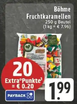 Edeka Böhme Fruchtkaramellen Angebot