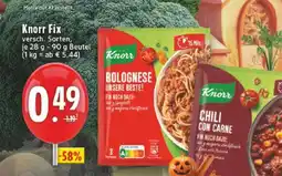 Edeka Knorr Fix Angebot